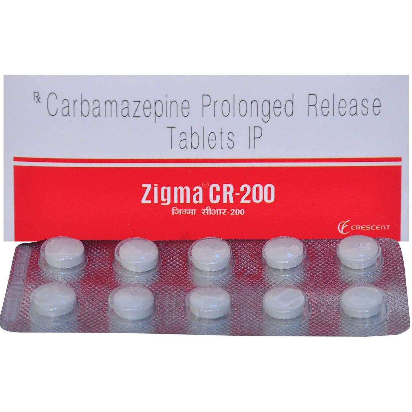 Zigma CR 200 MG - Strip of 10 Tablets