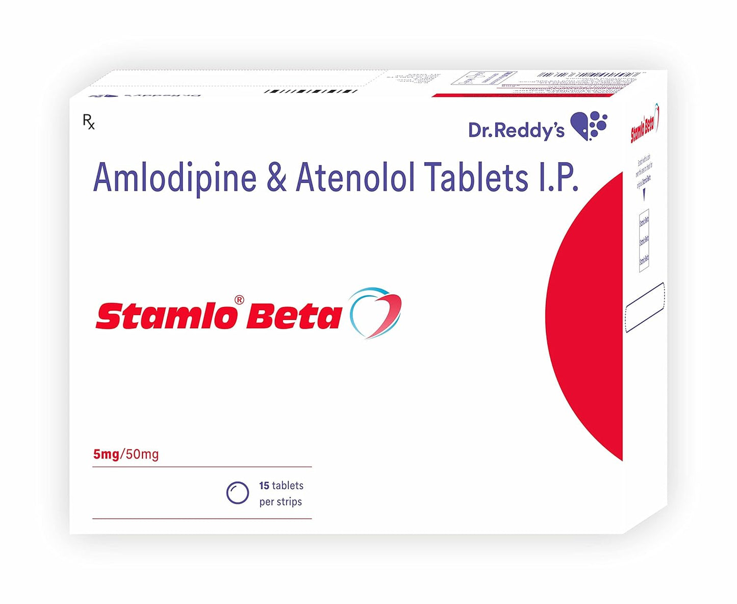 Stamlo Beta 5/50mg - Strip of 15 Tablets