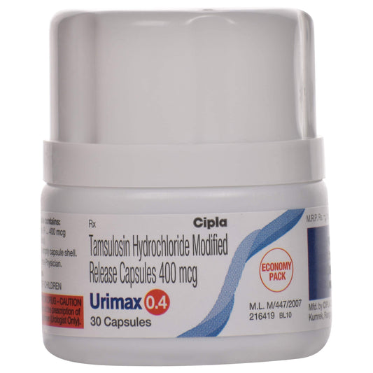 Urimax 0.4 - Bottle of 30 Capsules