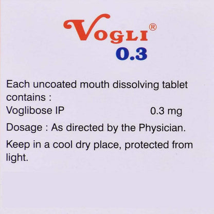 Vogli 0.3 - Strip of 10 Tablets