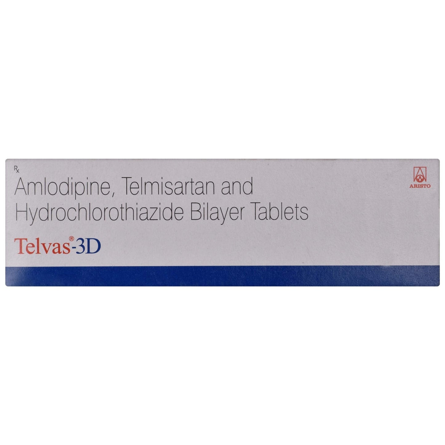 Telvas-3D - Strip of 10 Tablets