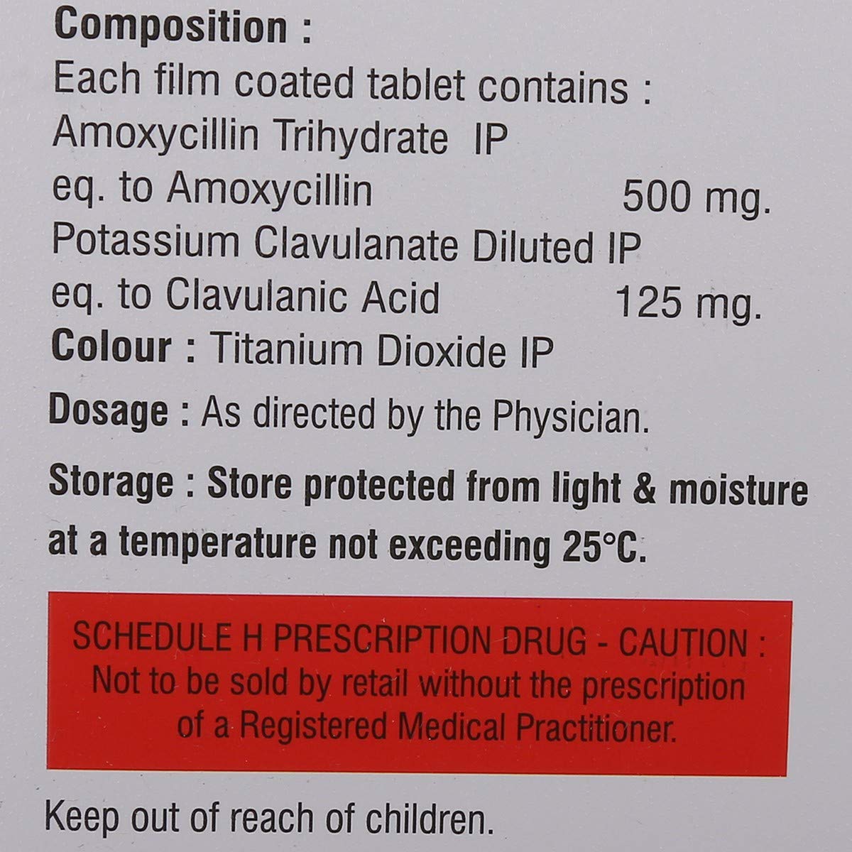 Agumerz CV 625 - Strip of 10 Tablets