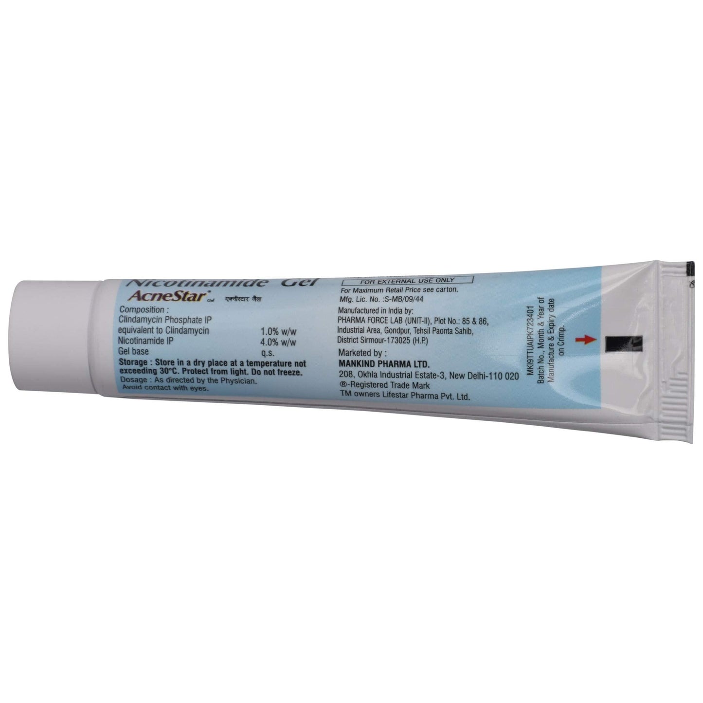 Acnestar - Tube of 15gm Gel