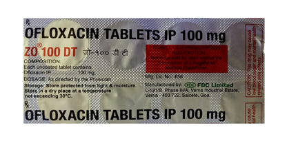 Zo 100 DT - Strip of 10 Tablets