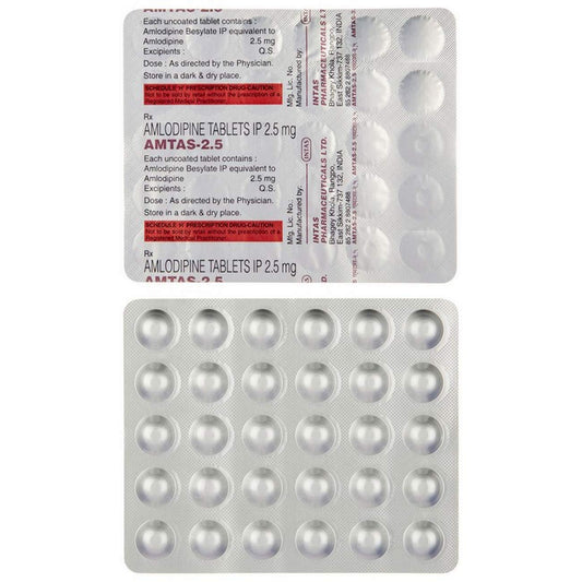 Amtas-2.5 - Strip of 30 Tablets