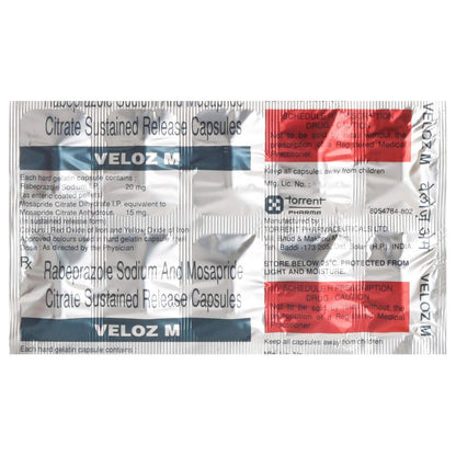 Veloz M - Strip of 10 Capsules