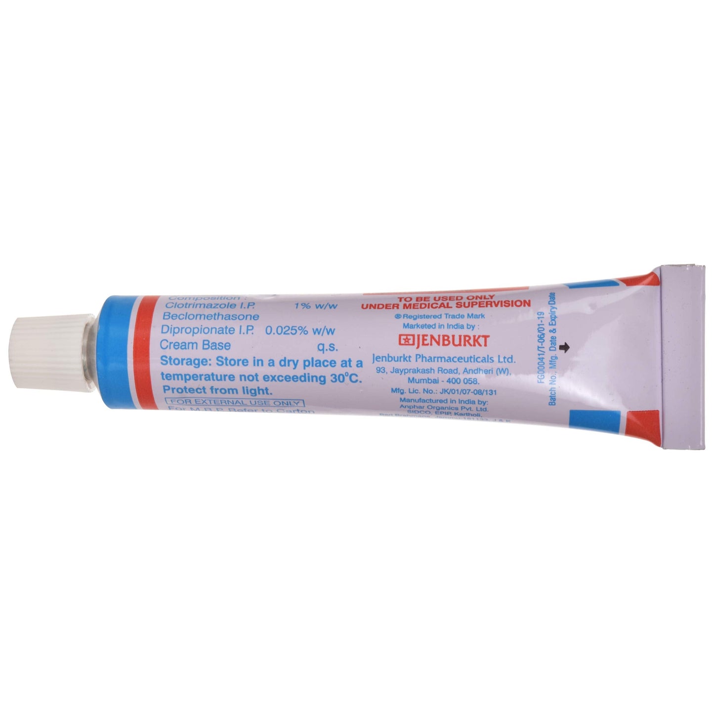 Triben-B - Tube of 20 g Cream