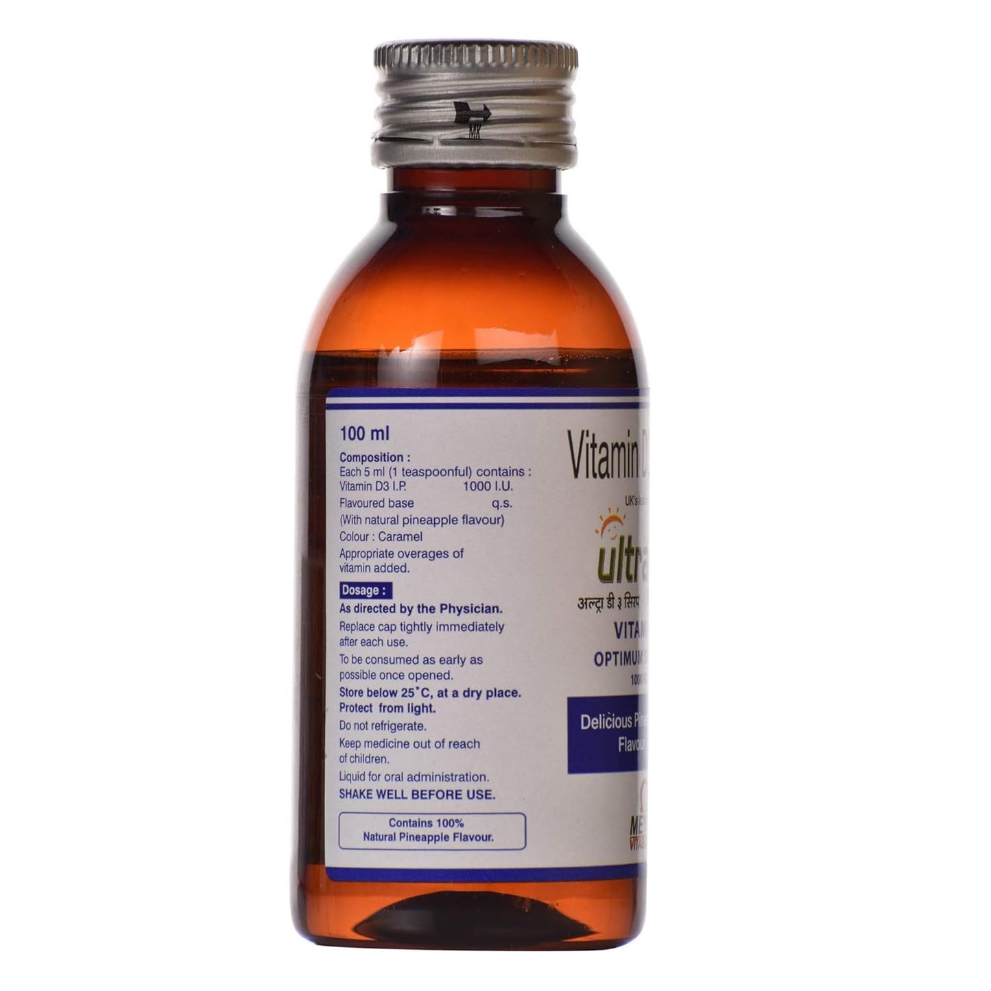 Ultra-D3 1000 IU/5ml - Bottle of 100 ml Syrup