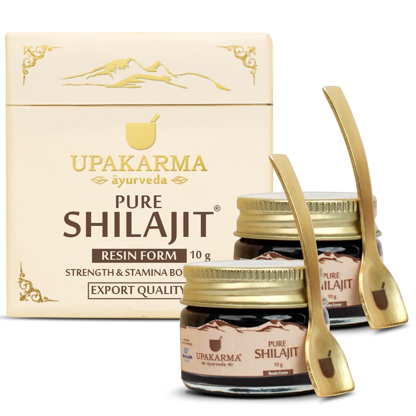 UPAKARMA Pure Shilajit Resin 30g | Original & Pure Shilajeet to Boost Performance, Power, Stamina, Strength | Lab Tested | Mega Pack of 1