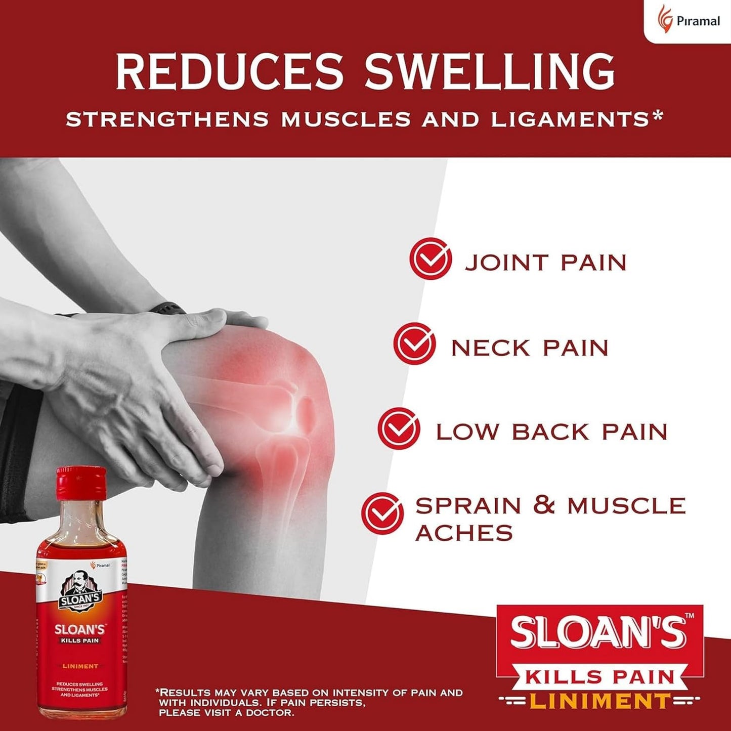 Sloan's Joint Pain Relief - Bottle of 71 ml Liniment Oil