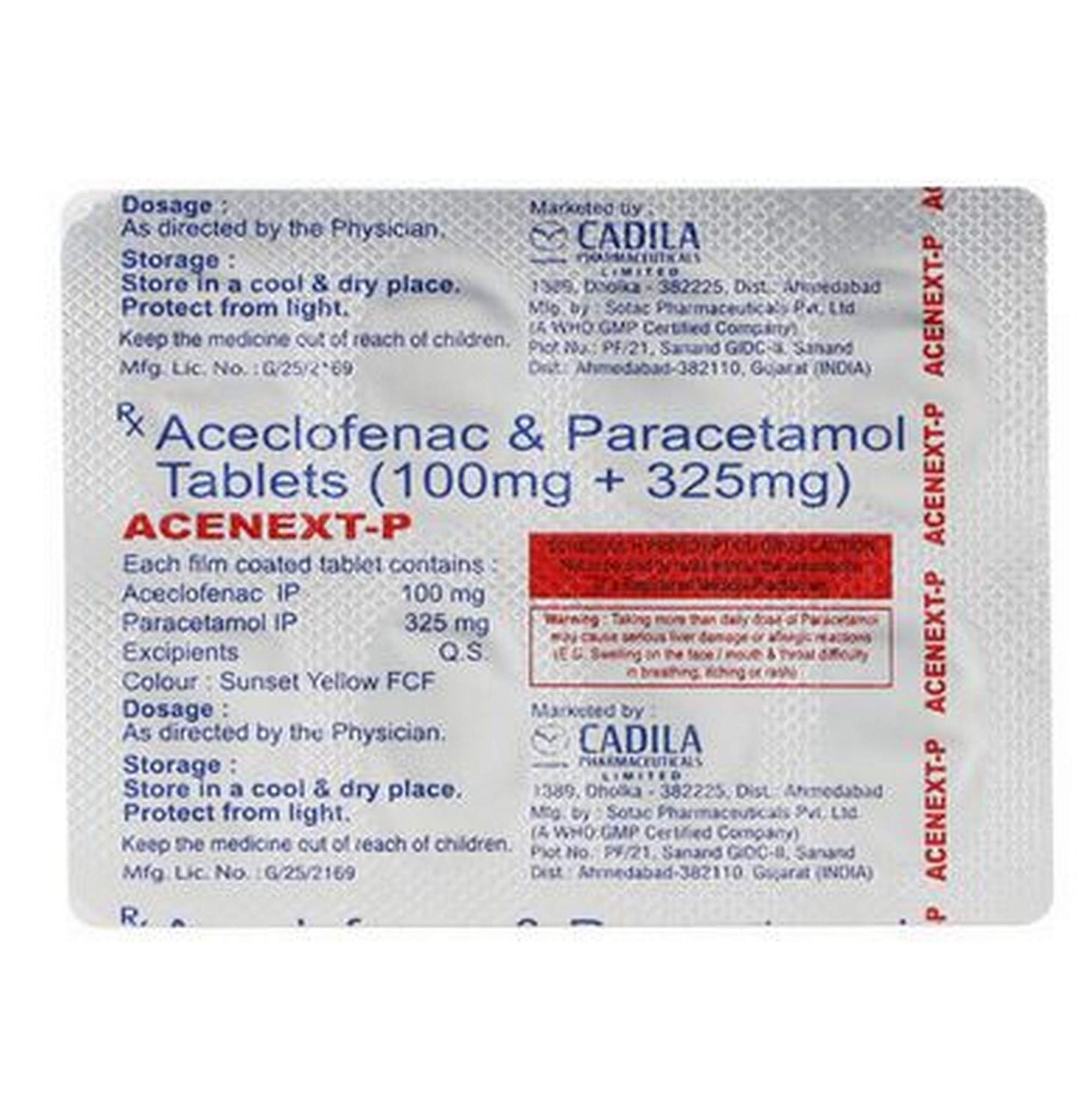 Acenext-P - Strip of 10 Tablets