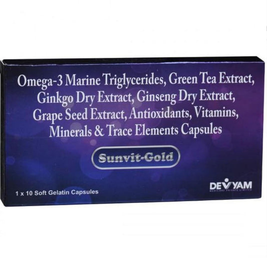 Sunvit-Gold - Strip of 10 Capsules