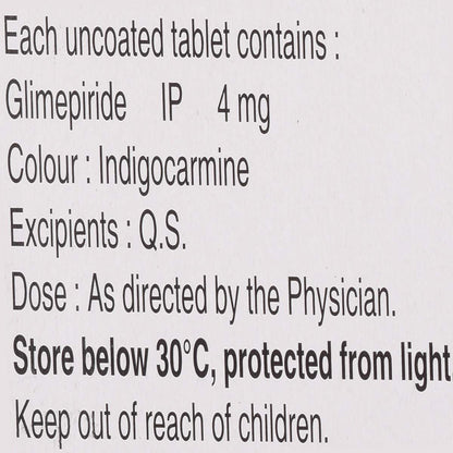 Zoryl-4-Strip of 15 Tablets