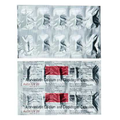 ASTIN CV 20 - Strip of 10 Capsules