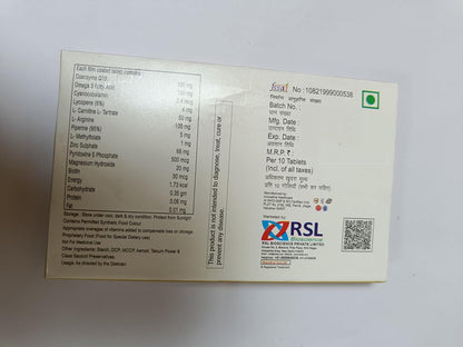 Alfa-Q10 - Strip of 10 Tablets