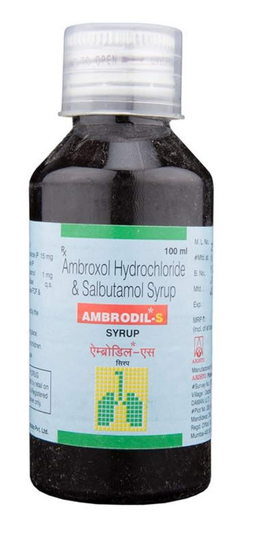 Ambrodil-S - Bottle of 100 ml Syrup