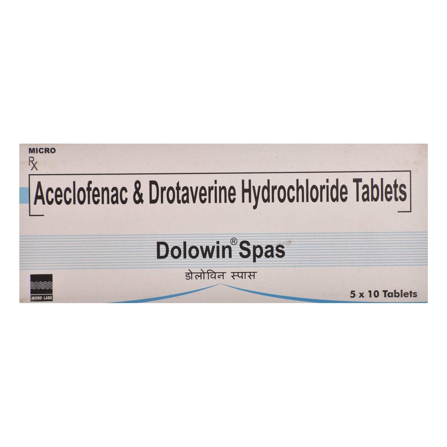 Dolowin Spas - Strip of 10 Tablets