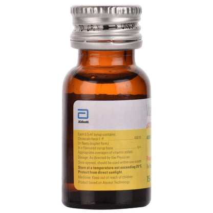 Arachitol Kids 400IU/0.5ml Pineapple Flavour - Bottle of 15 ml Oral Solution