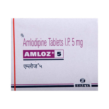 Amloz 5 - Strip of 30 Tablets