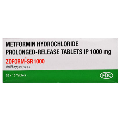 Zoform-SR 1000 - Strip of 10 Tablets