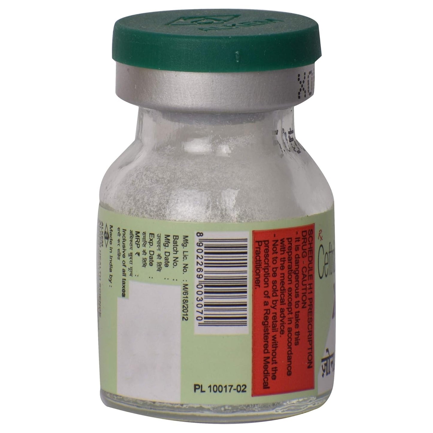 Xone 500mg - Vial of 500mg Injection