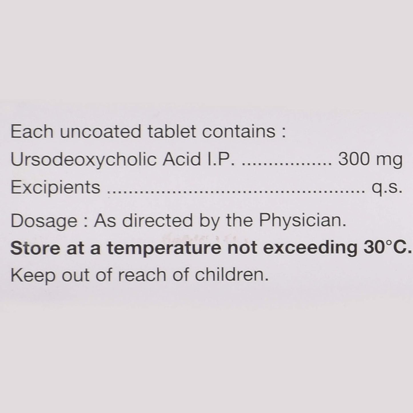 Udiliv 300 - Strip of 15 Tablets