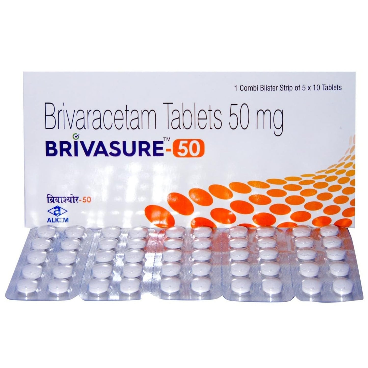 BRIVASURE-50 - Strip of 10 Tablets