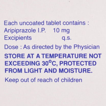 Arip MT 10 - Strip of 15 Tablets