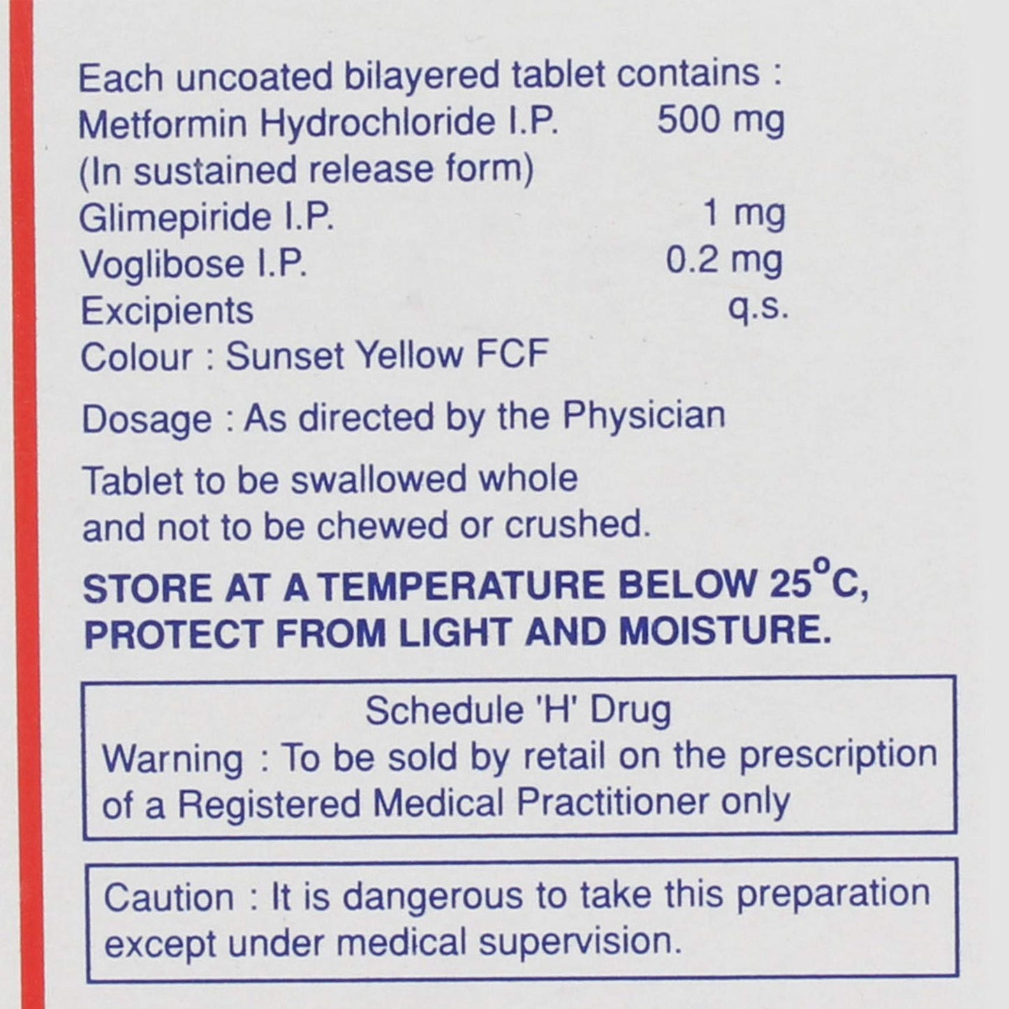 Azulix MV 1/0.2 - Strip of 10 Tablets