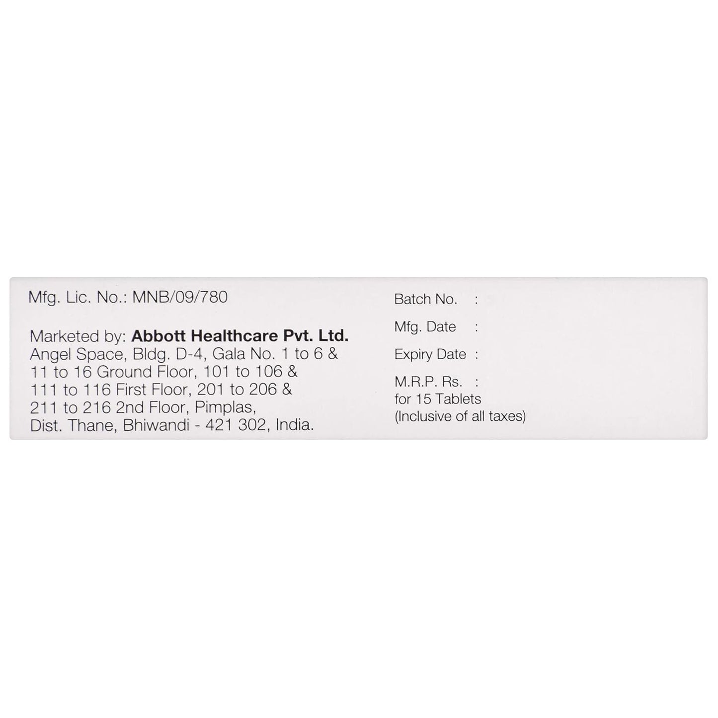 Telpres 20 - Strip of 15 Tablets