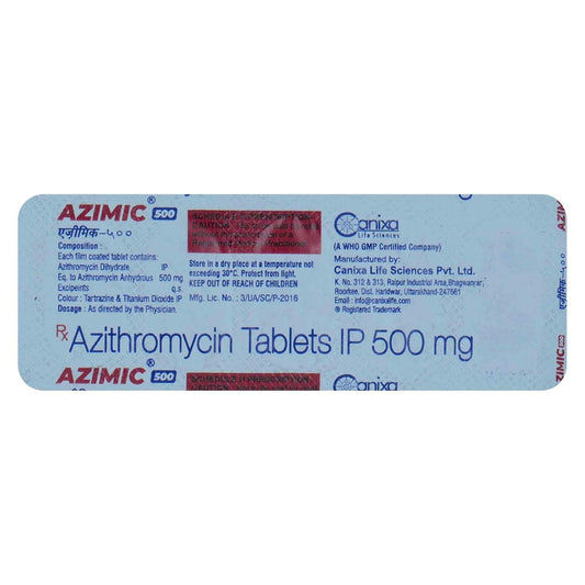 Azimic 500 - Strip of 5 Tablets