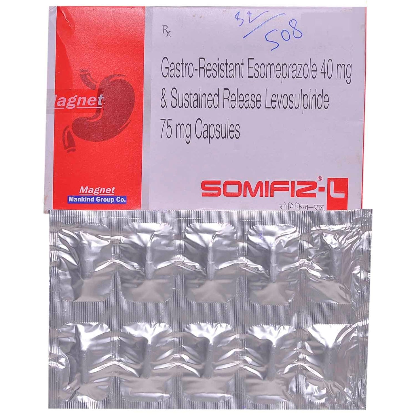 SOMIFIZ L - Strip of 10 Capsules