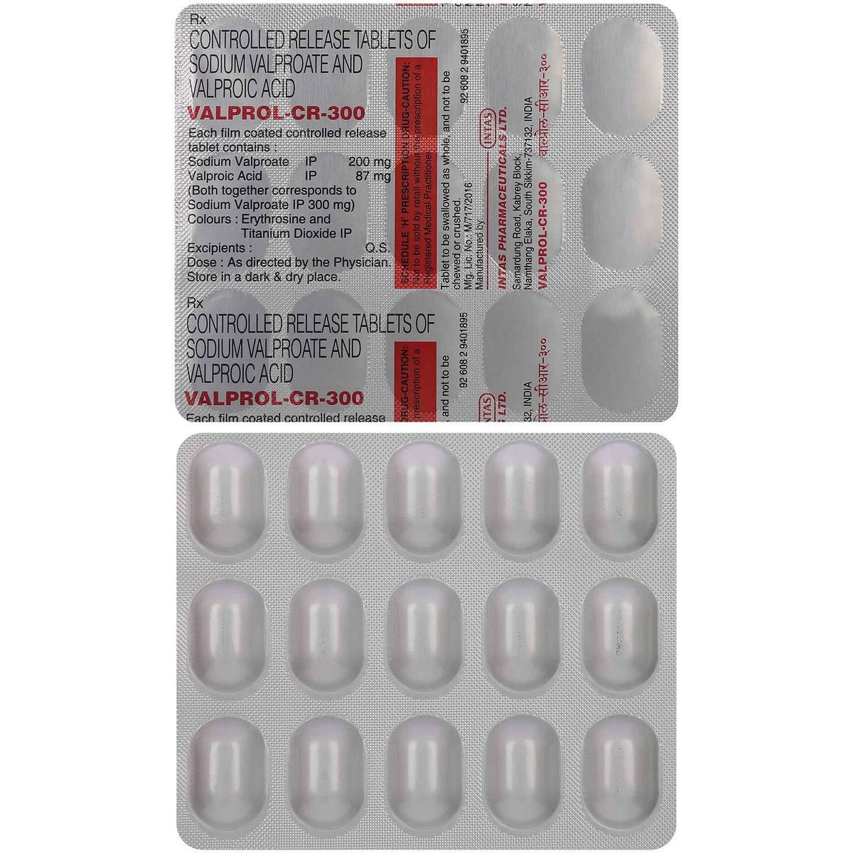 Valprol-CR-300 - Strip of 15 Tablets