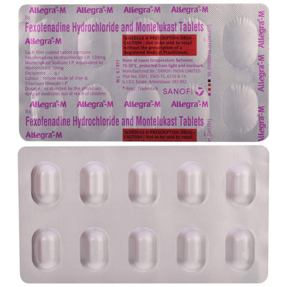 Allegra-M - Strip of 10 Tablets