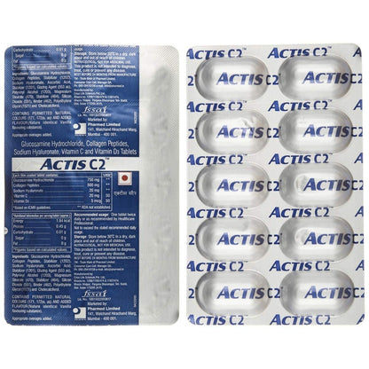 Actis C2 - Strip of 10 Tablets