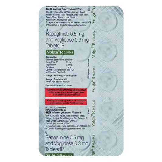 Volga R 0.3/0.5 - Strip of 15 Tablets