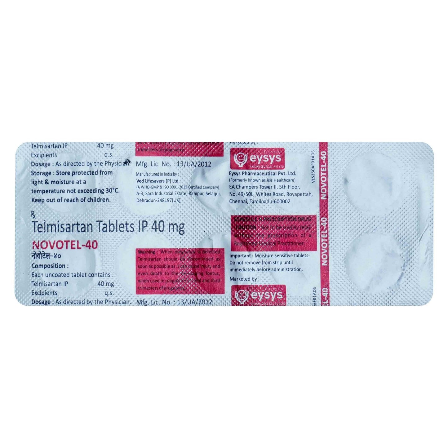 Novotel-40 - Strip of 10 Tablets