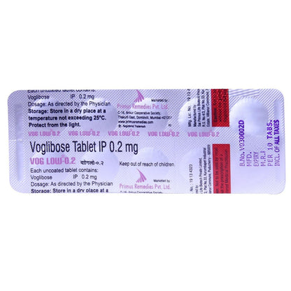 Vog Low-0.2 - Strip of 10 Tablets