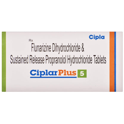 Ciplar Plus 5 - Strip of 10 Tablets