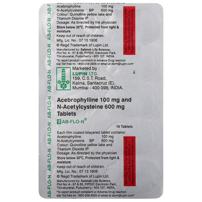 AB-Flo-N - Strip of 10 Tablets