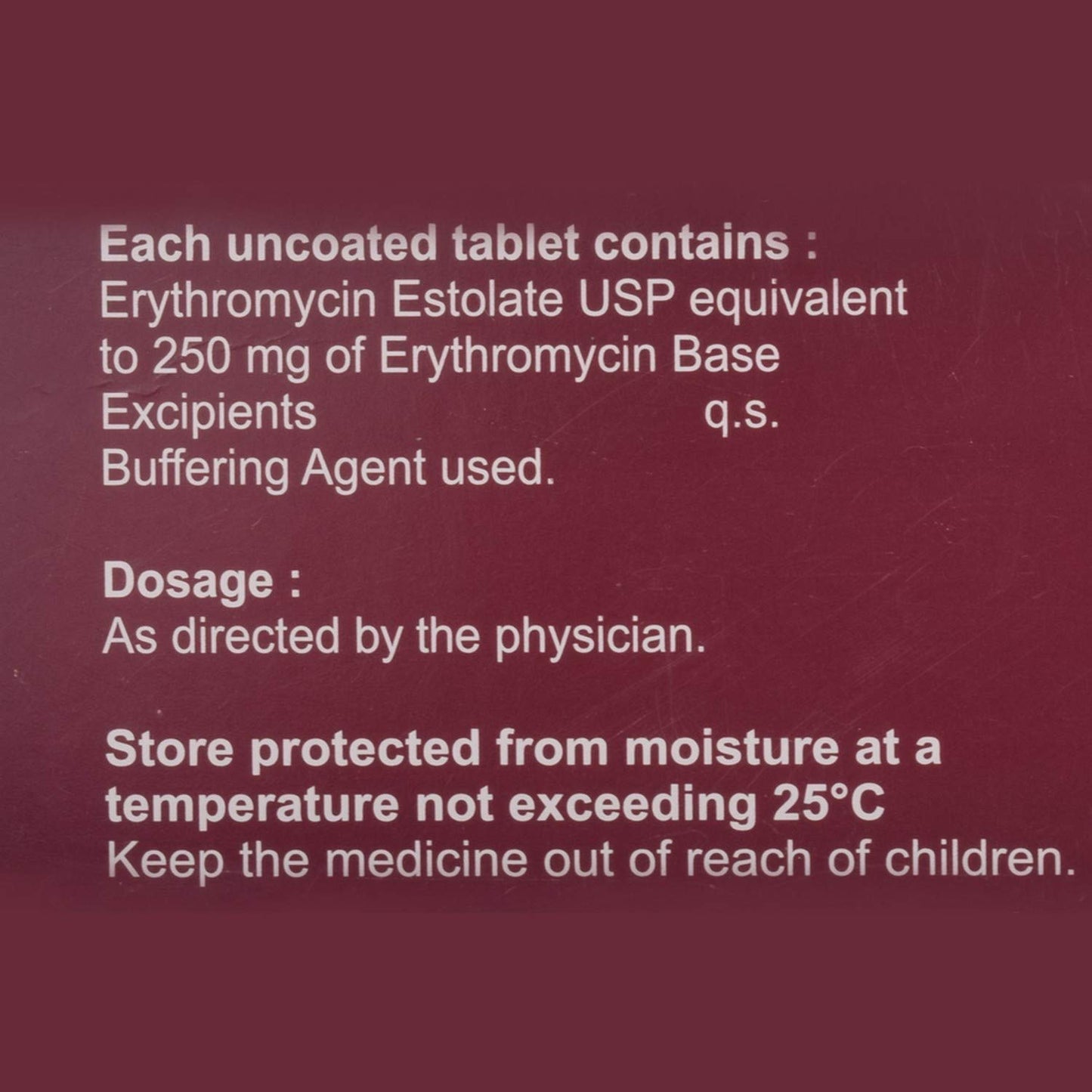 Althrocin-250 - Strip of 10 Tablets