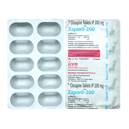 Zaporil-200 -Strip of 10 Tablets