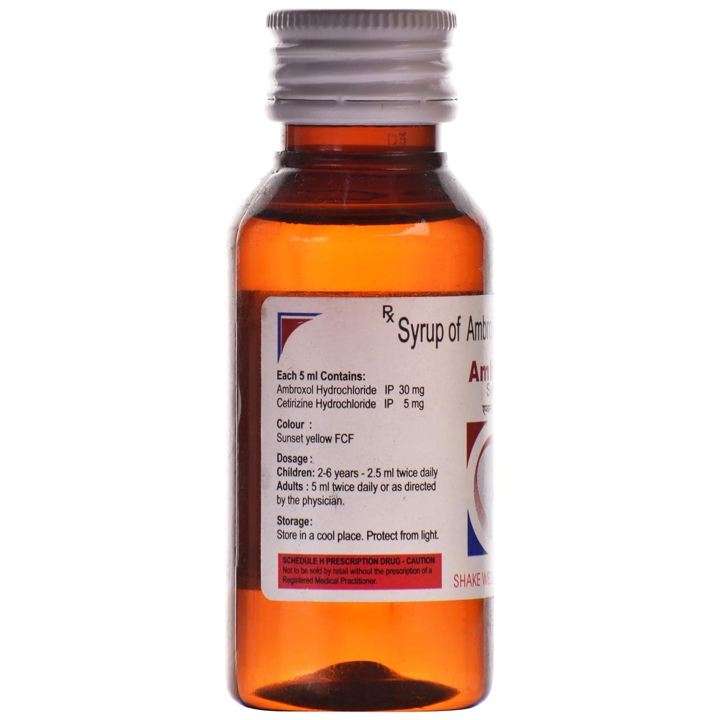 Amb Cet - Bottle of 60 ml Syrup