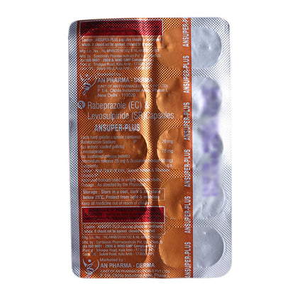 Ansuper Plus - Strip of 10 Capsules