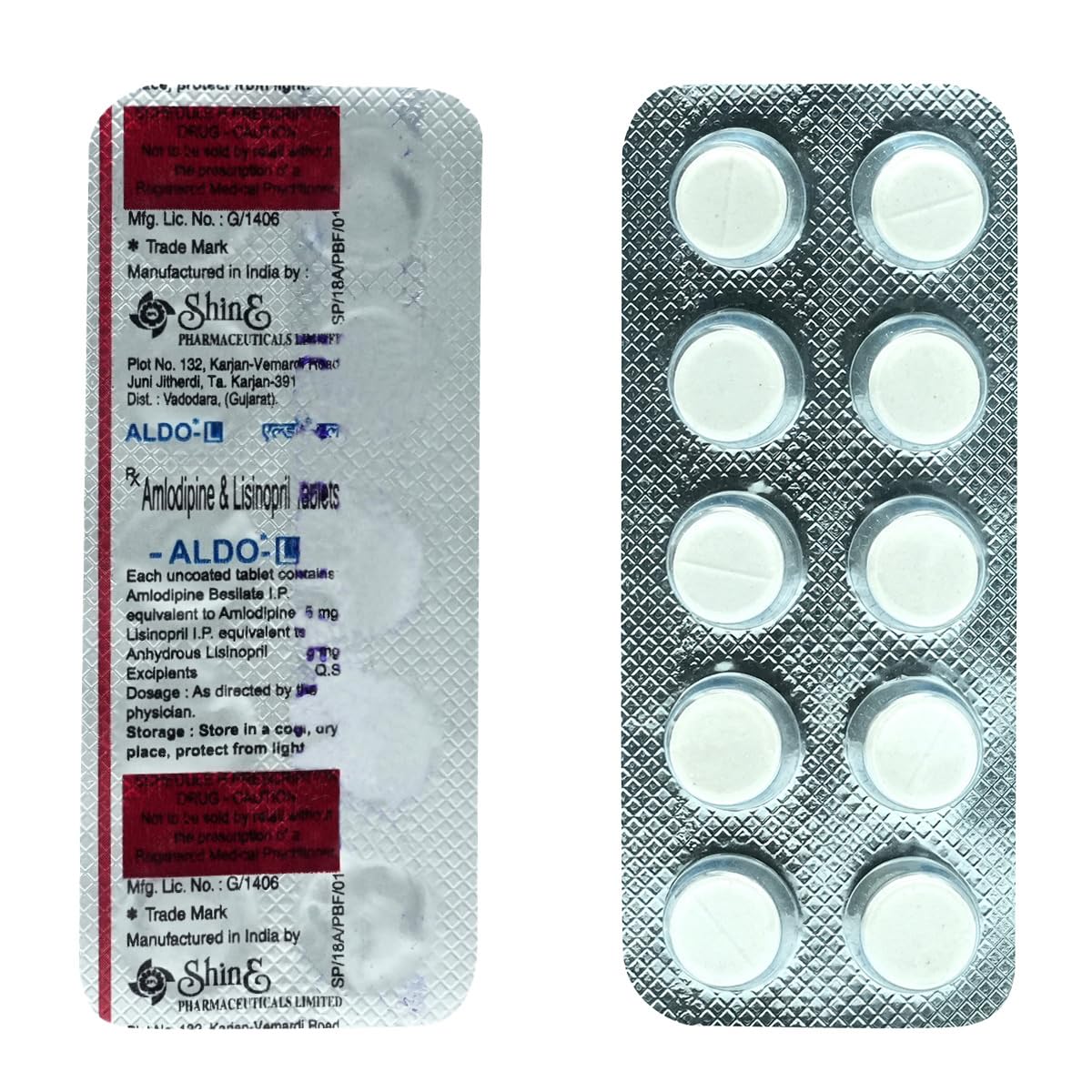 Aldo L - Strip of 10 Tablets