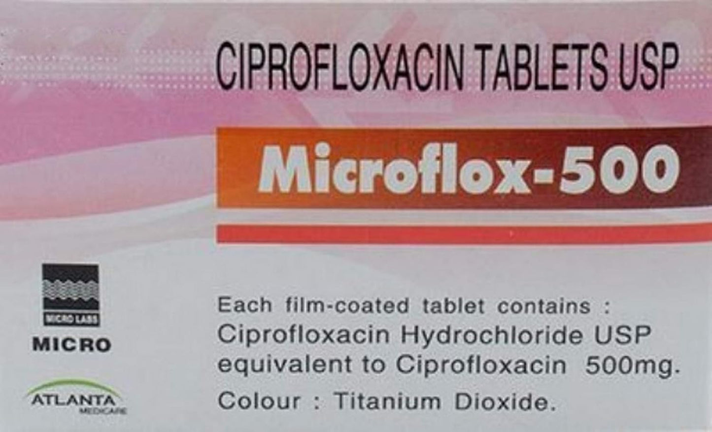 Microflox-500 - Strip of 10 Tablets