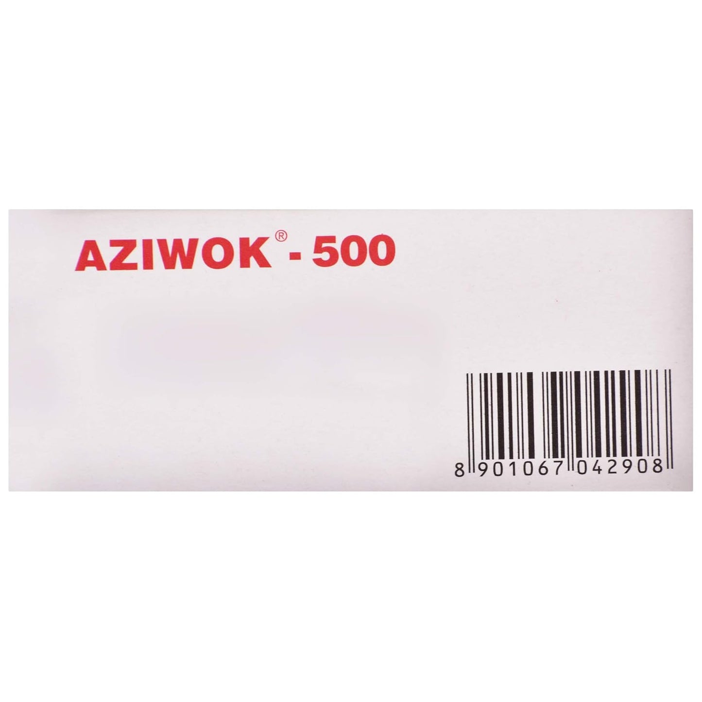 Aziwok - 500 - Strip of 5 Tablets