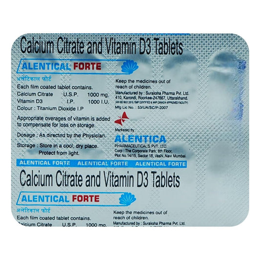 Alentical Forte - Strip of 10 Tablets