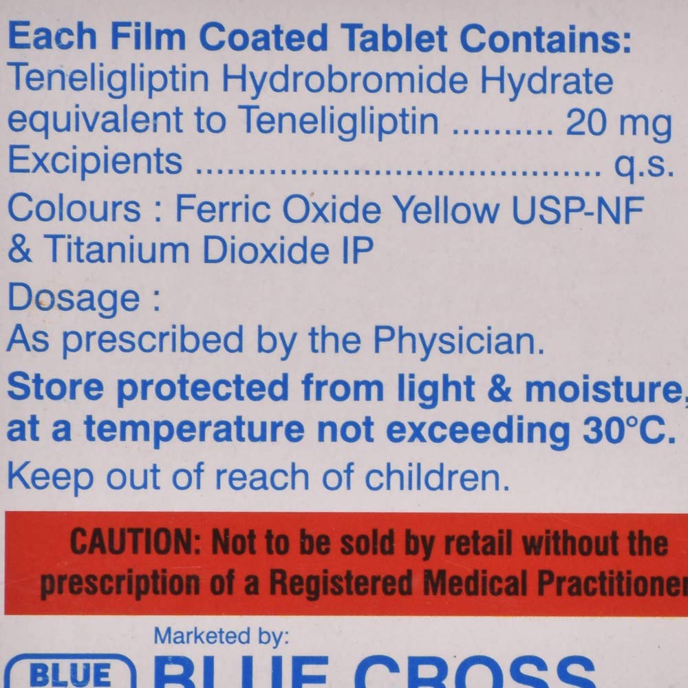 Teneblu - Strip of 15 Tablets