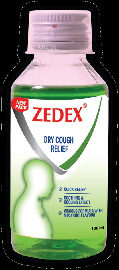 Zedex - Bottle of 100 ml Cough Syrup